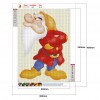 Santa Claus Christmas - Full Round Diamond - 30x40cm