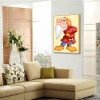 Santa Claus Christmas - Full Round Diamond - 30x40cm