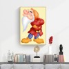 Santa Claus Christmas - Full Round Diamond - 30x40cm