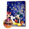 Mouse Christmas - Full Round Diamond - 30x40cm