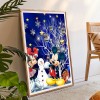 Mouse Christmas - Full Round Diamond - 30x40cm