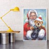 Santa Claus - Full Round Diamond - 45*55cm