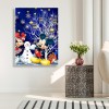 Mouse Christmas - Full Round Diamond - 30x40cm