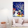 Mouse Christmas - Full Round Diamond - 30x40cm