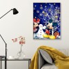 Mouse Christmas - Full Round Diamond - 30x40cm
