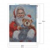 Santa Claus - Full Round Diamond - 45*55cm