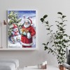 Santa Claus - Full Round Diamond - 30x40cm