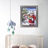 Santa Claus - Full Round Diamond - 30x40cm