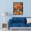 Pumpkin  - Full Round Diamond - 30x40cm