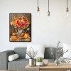 Pumpkin  - Full Round Diamond - 30x40cm