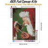 Santa Claus  - Full Round Diamond - 30x40cm