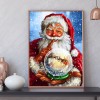 Santa Claus  - Full Round Diamond - 30x40cm