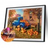 Cross Stitch Pumpkin Carriage - Full Diamond Painting - 30x40cm