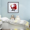 Santa Claus - Full Round Diamond - 30x30cm