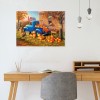 Cross Stitch Pumpkin Carriage - Full Diamond Painting - 30x40cm