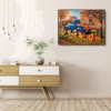 Cross Stitch Pumpkin Carriage - Full Diamond Painting - 30x40cm