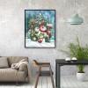 Christmas Snowman - Full Round Diamond - 30x40cm
