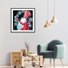 Christmas Snowman - Full Round Diamond - 30x30cm