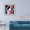 Christmas Snowman - Full Round Diamond - 30x30cm