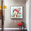 Penguin - Full Round Diamond - 30x30cm