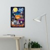 Animated Halloween  - Full Round Diamond - 30x40cm