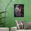 Animated Halloween  - Full Round Diamond - 30x40cm
