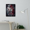 Animated Halloween  - Full Round Diamond - 30x40cm
