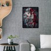 Animated Halloween  - Full Round Diamond - 30x40cm