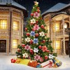 Christmas Tree - Full Round Diamond - 30x30cm