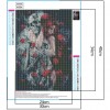 Animated Halloween  - Full Round Diamond - 30x40cm