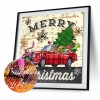 Christmas  - Full Round Diamond - 30x30cm