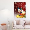 Mouse Christmas - Full Round Diamond - 30x40cm