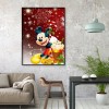Mouse Christmas - Full Round Diamond - 30x40cm