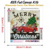 Christmas  - Full Round Diamond - 30x30cm