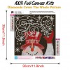 Christmas  - Full Round Diamond - 30x30cm