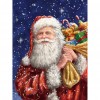 Santa Claus - Full Round Diamond - 30x40cm