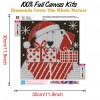 Christmas  - Full Round Diamond - 30x30cm