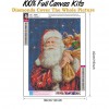 Santa Claus - Full Round Diamond - 30x40cm