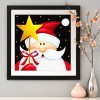 Santa Claus - Full Round Diamond - 30x30cm