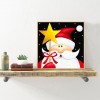 Santa Claus - Full Round Diamond - 30x30cm