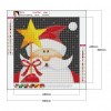 Santa Claus - Full Round Diamond - 30x30cm