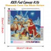Christmas - Full Round Diamond - 30x30cm