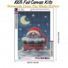 Santa Claus - Full Round Diamond - 30x40cm