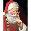Santa Claus - Full Round Diamond - 30x40cm