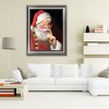 Santa Claus - Full Round Diamond - 30x40cm