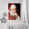 Santa Claus - Full Round Diamond - 30x40cm