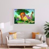 Carrot House - Full Round Diamond - 40*30cm