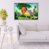 Carrot House - Full Round Diamond - 40*30cm