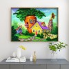 Carrot House - Full Round Diamond - 40*30cm