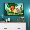 Carrot House - Full Round Diamond - 40*30cm